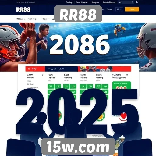 Evolução do design do site RR88 em 2025