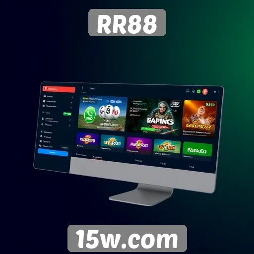 Melhorias na interface do usuário do site RR88